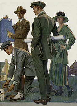 New York Public Library Digital Collections, 1920s Mens Fashion