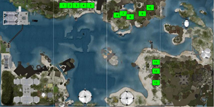 VWBPE Exhibits Map